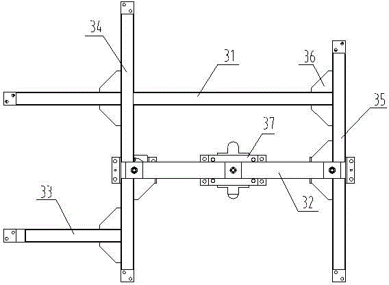 Automotive left and right surrounding plate assembly fixture