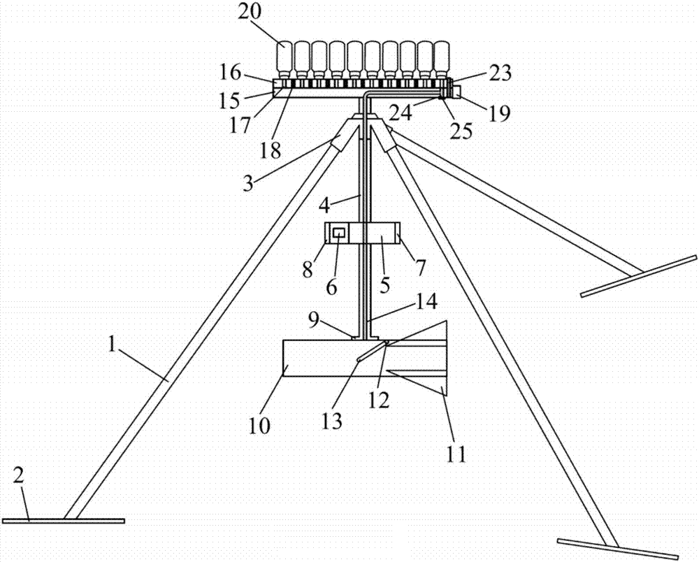 in-situ-automatic-collection-device-and-method-for-sand-laden-water