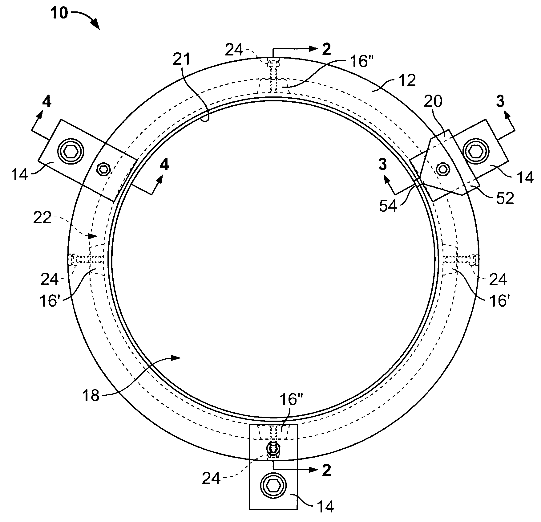 Grounding system for a rotating shaft