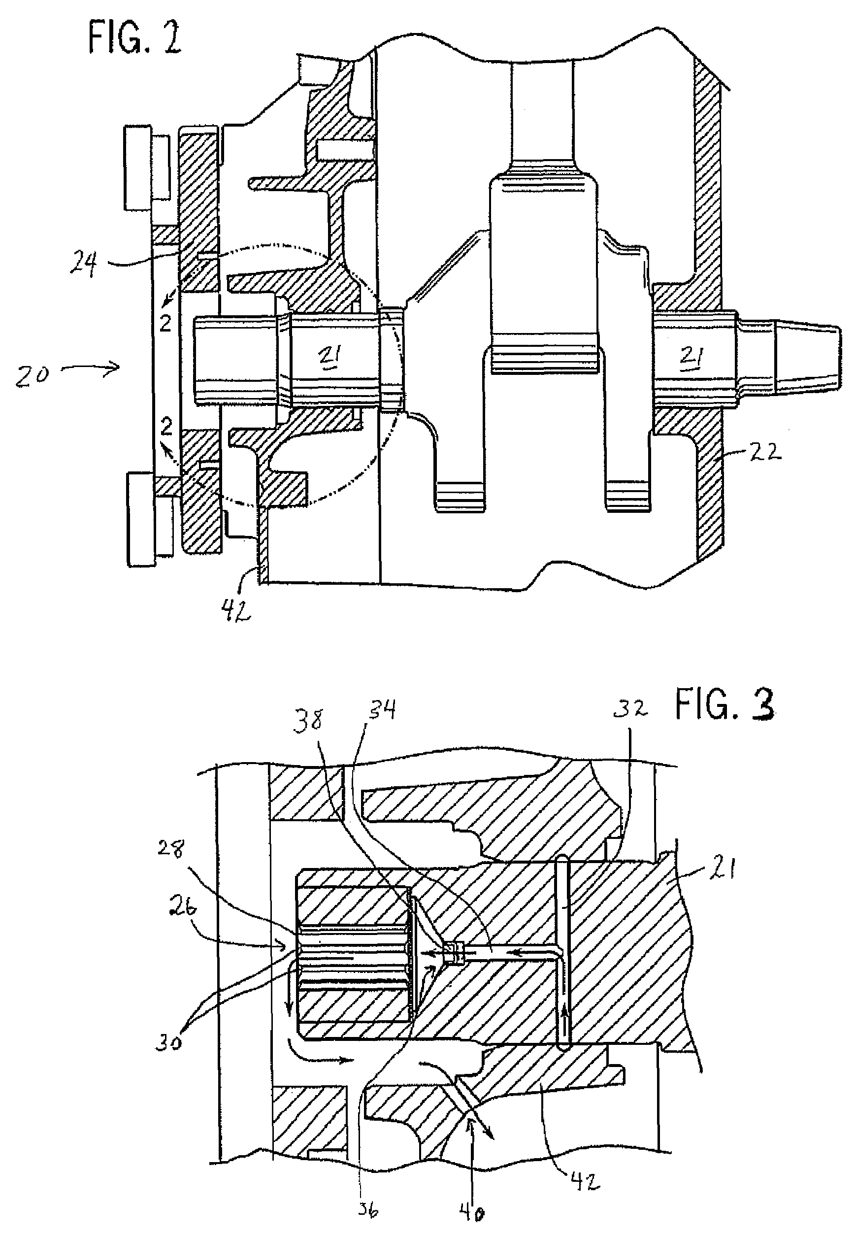 System and Method for Lubricating Power Transmitting Elements