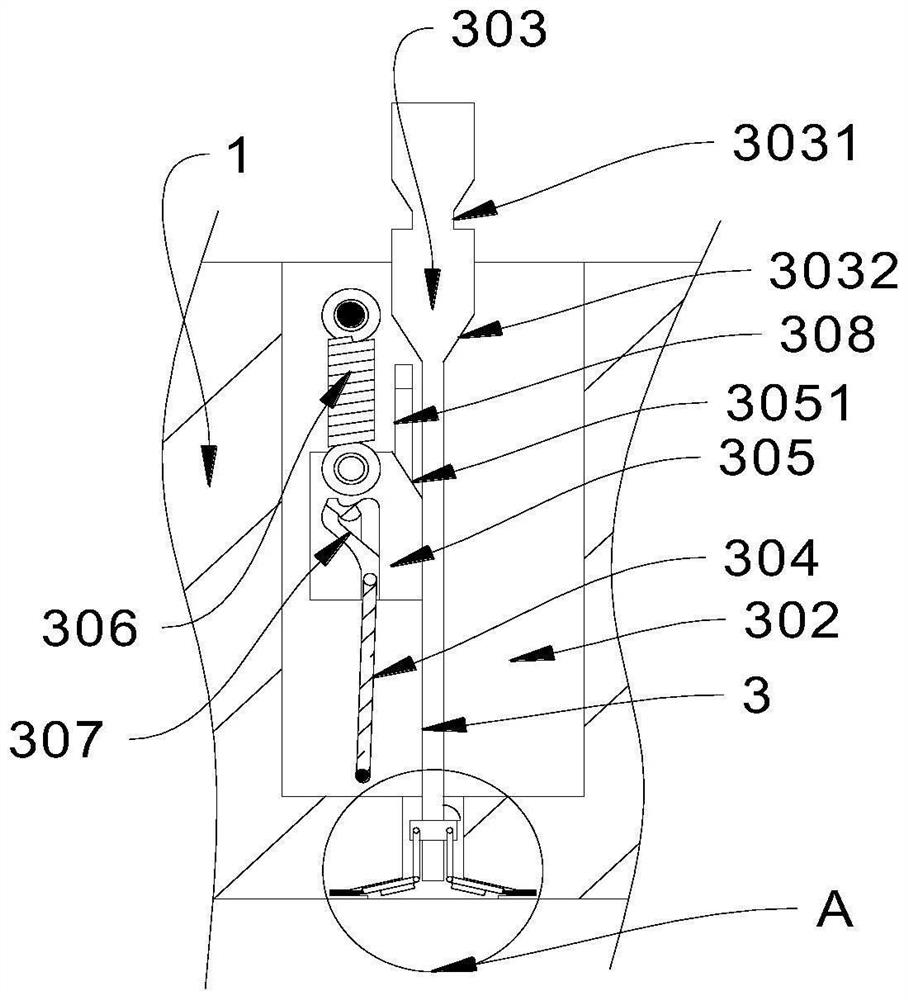 Meridian acupoint needle therapy device based on electrode array