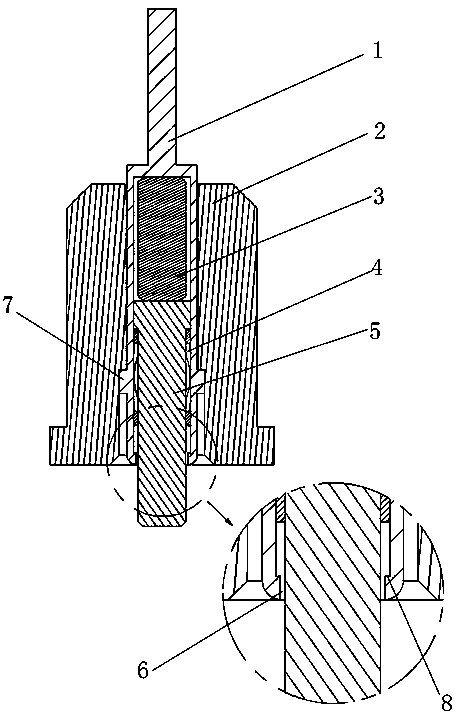 Spring needle module, filter and conducting and fixing method of filter and antenna coupling plate