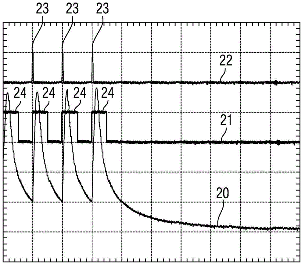 Switching device and method for ending a braking process of a three-phase AC motor