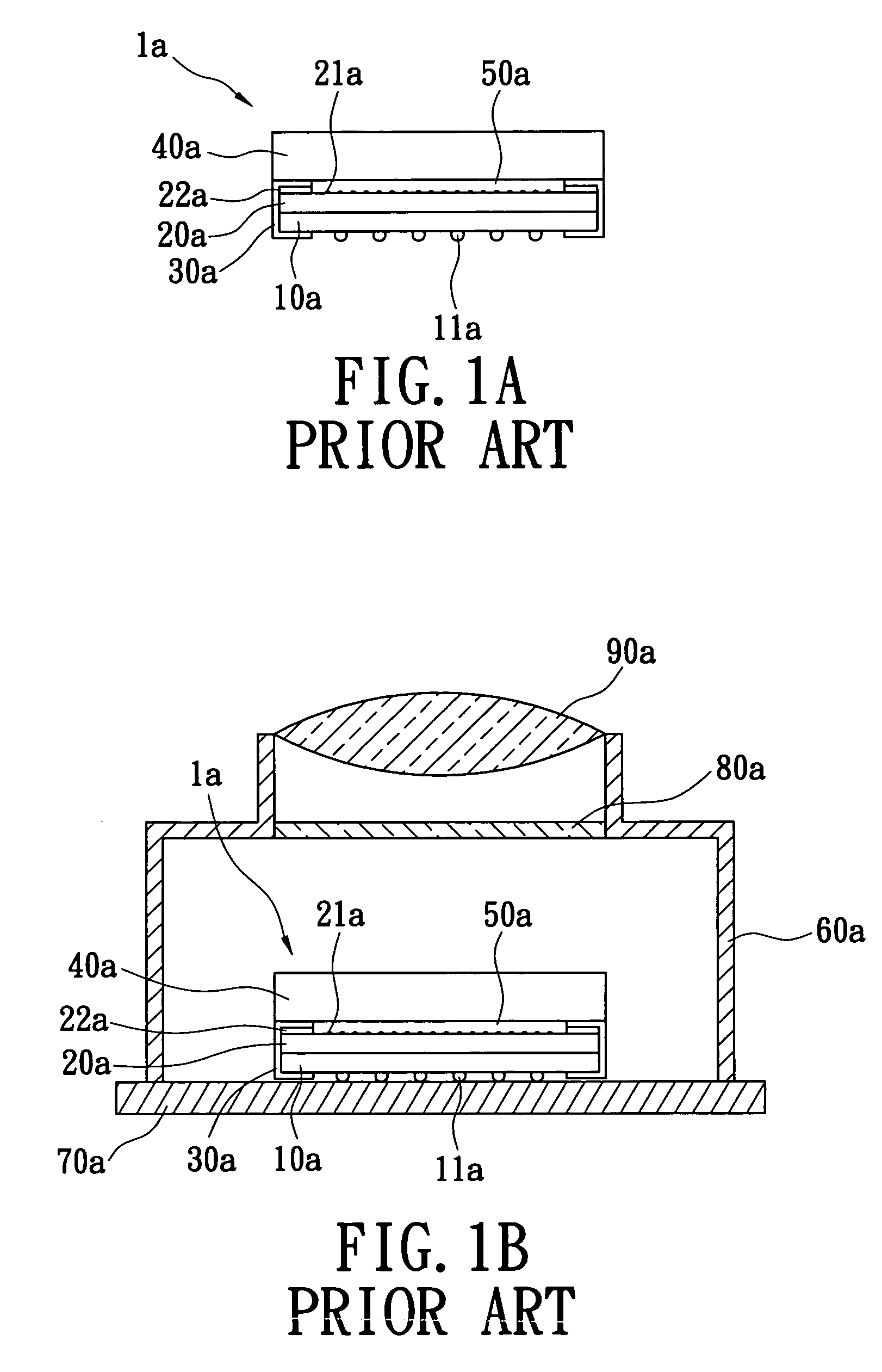 Method for packaging chip and package assembly produced thereby
