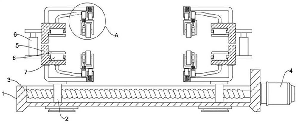 Furniture manufacturing plate burr treatment equipment