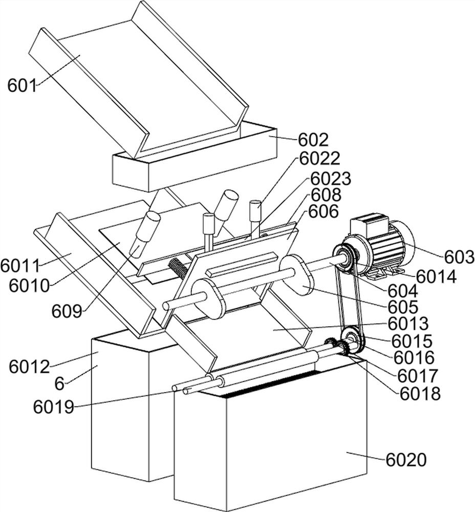 Vortex type device for separating petroleum drilling rock core from rock debris