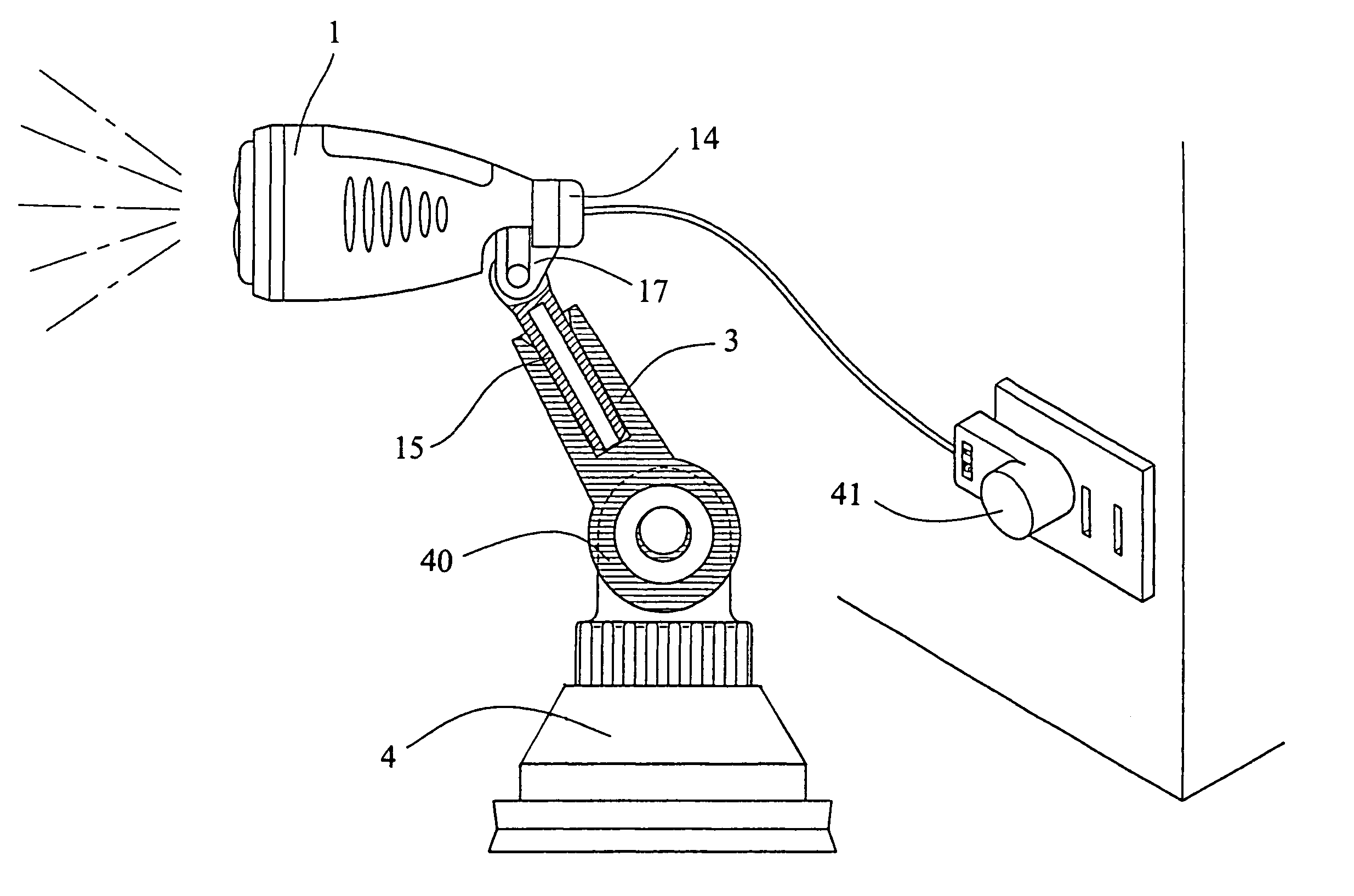 Light assembly with mounting member