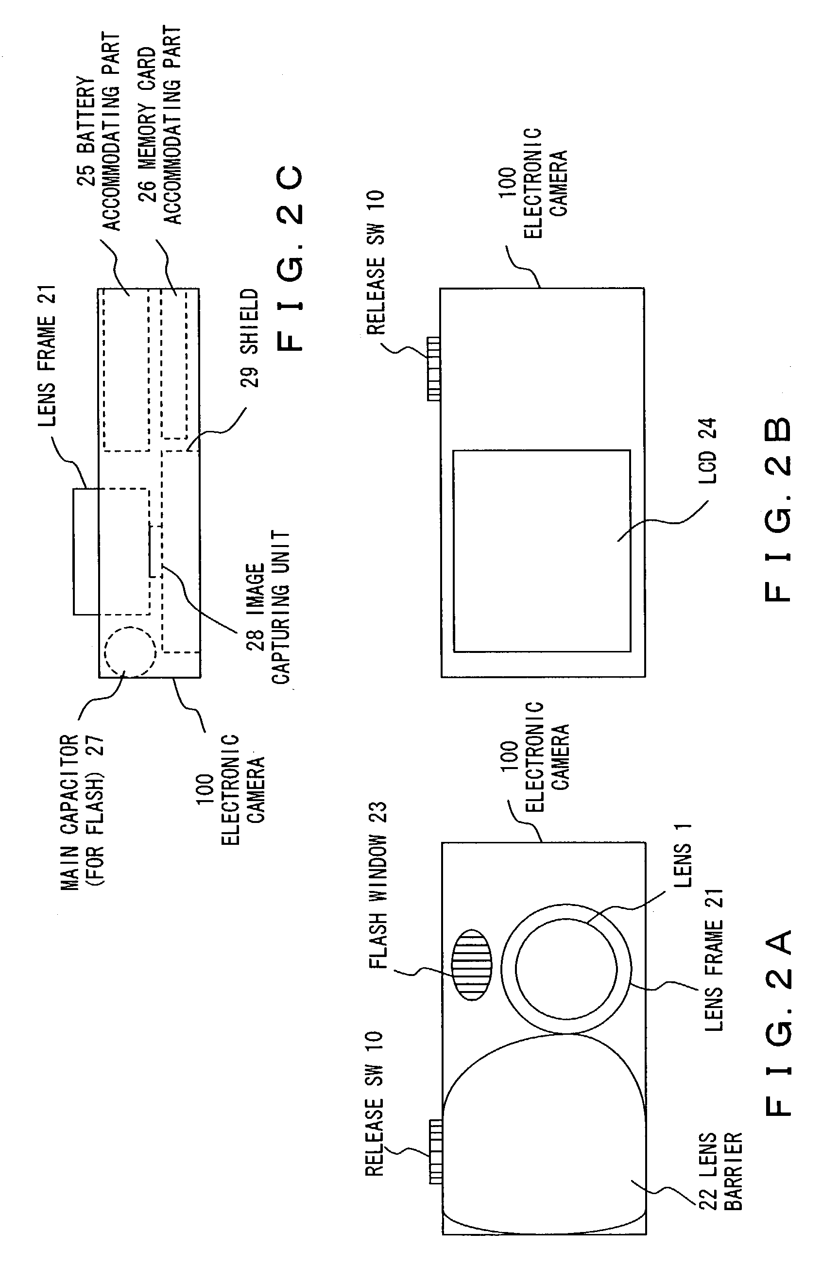 Devices including a thermally conductive member which guides heat produced by an image capturing unit to a display chassis