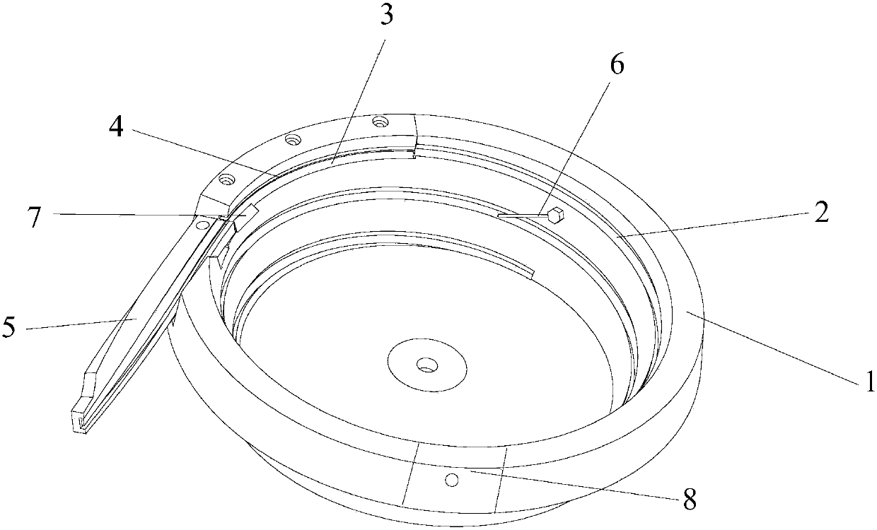 Vibration plate assembly of a bead nailing machine