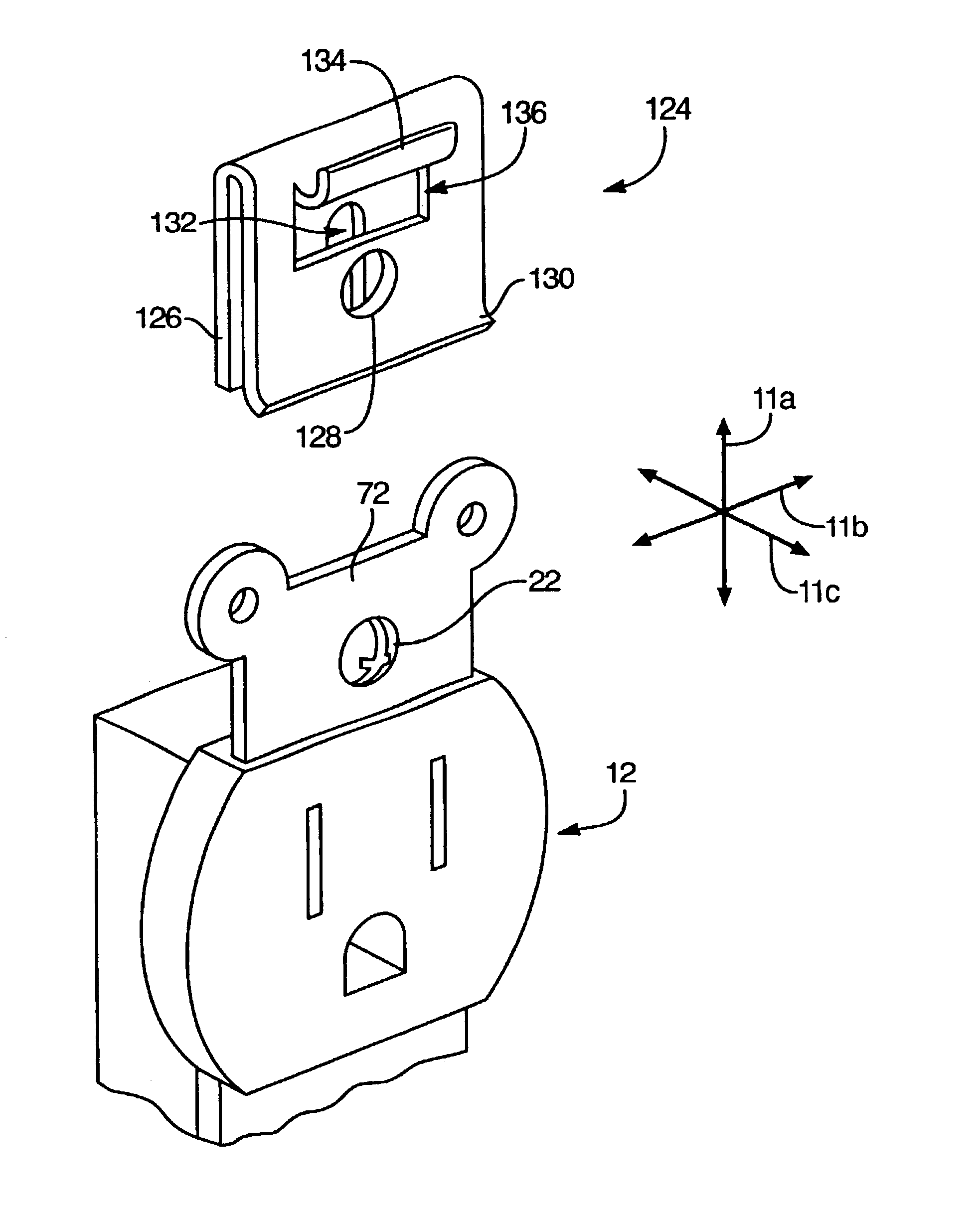 Deflecting securement anchor for electrical fixtures
