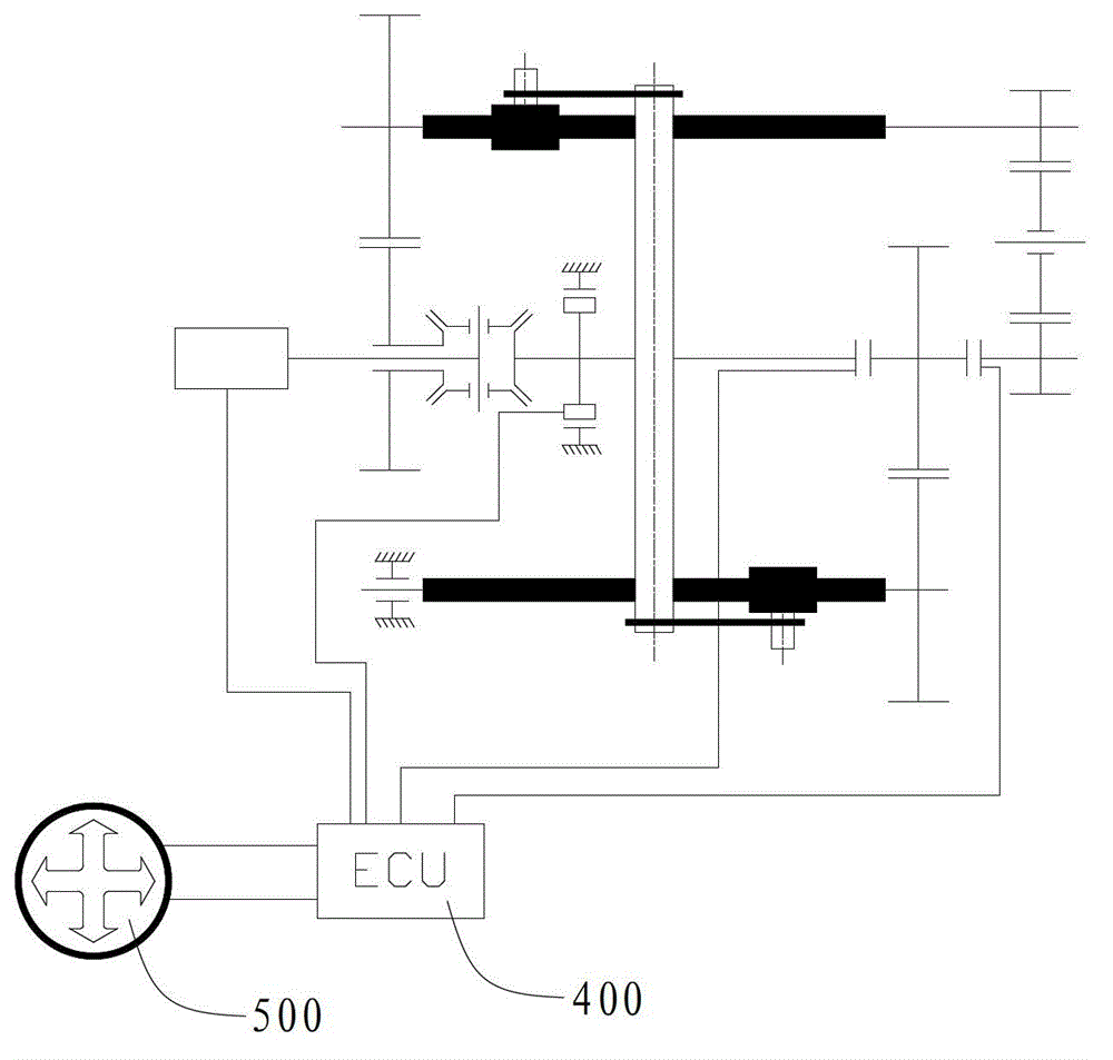 Steering column adjustment device and electronically controlled steering column assembly