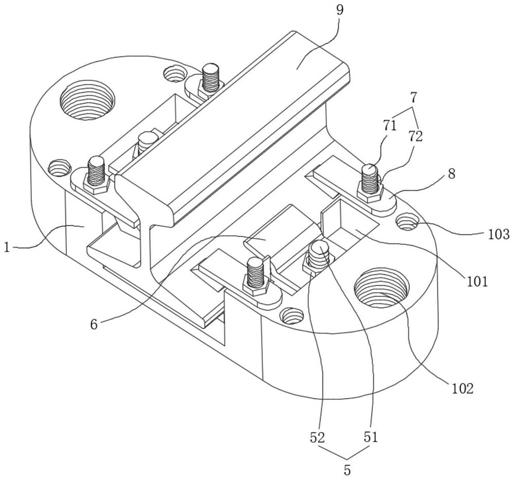 Railway track fastening device