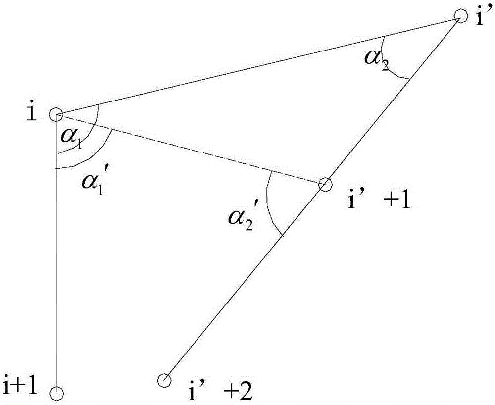 Quadrangle-structured-grid dividing method based on non-equal-dividing blocking rule