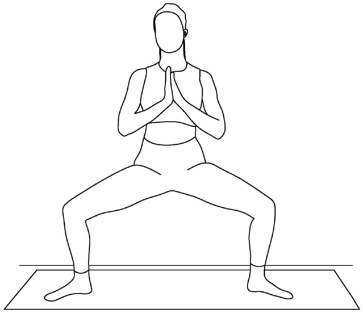 Yoga training instrument for teaching