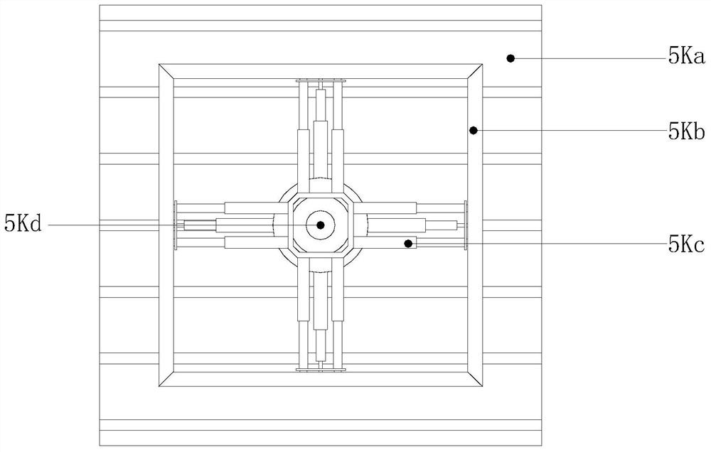 A CNC milling machine for alloy frame manufacturing based on the principle of two-way spelling