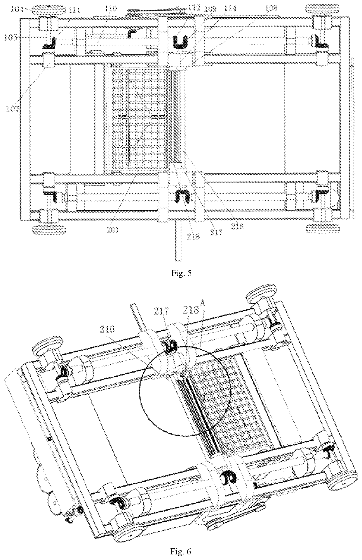 Ball picking robot