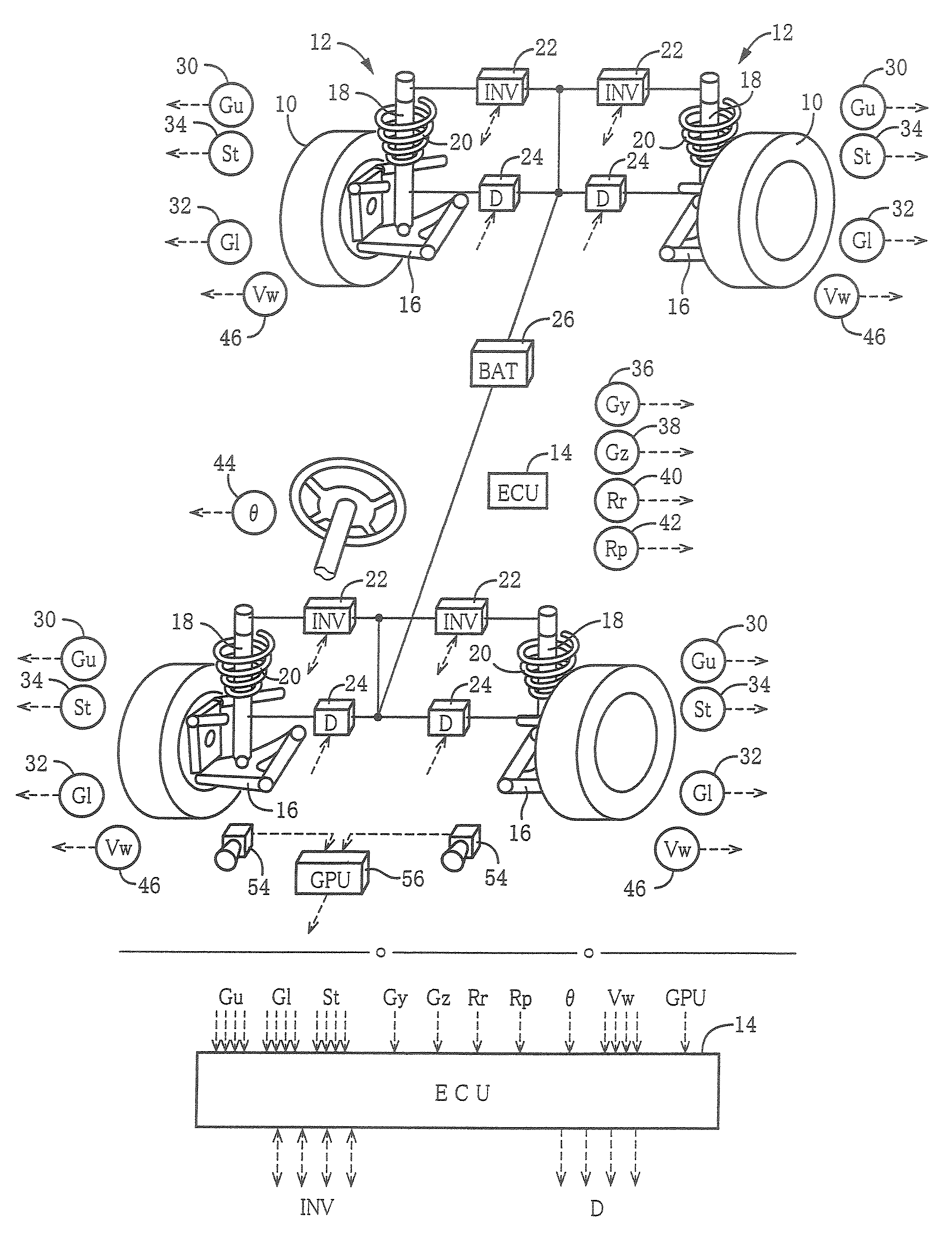 Damping force generation system and vehicle suspension system constructed by including the same