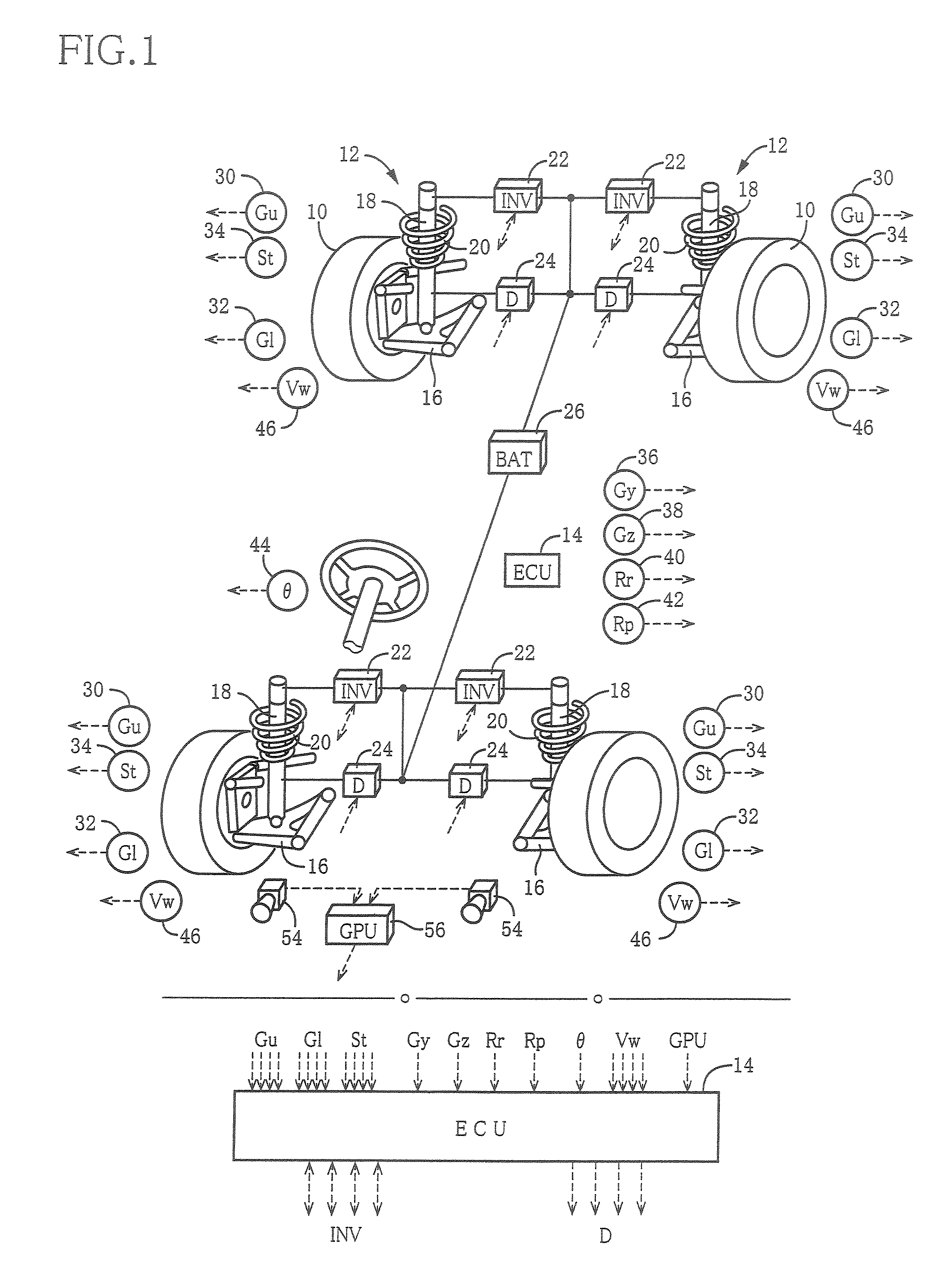 Damping force generation system and vehicle suspension system constructed by including the same