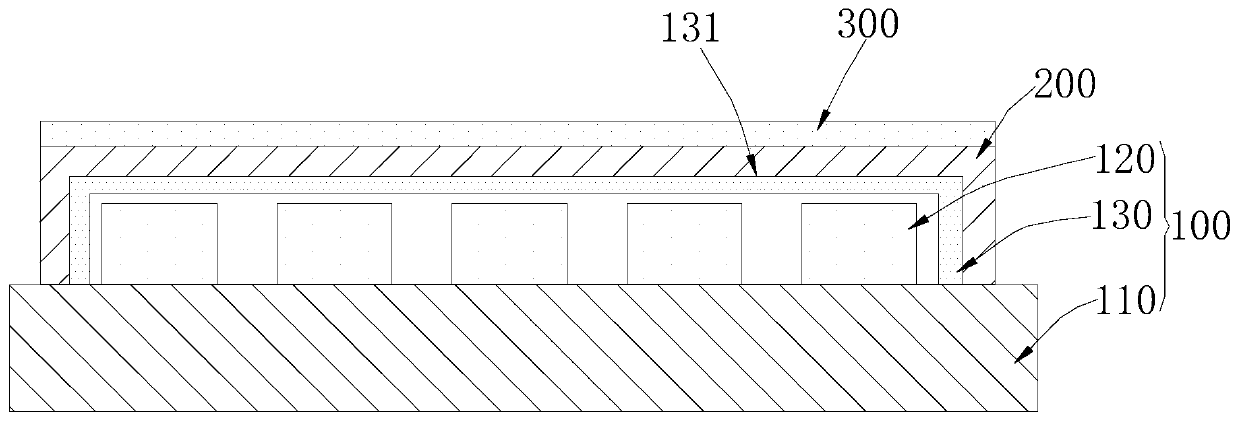 LED display screen and preparation method thereof
