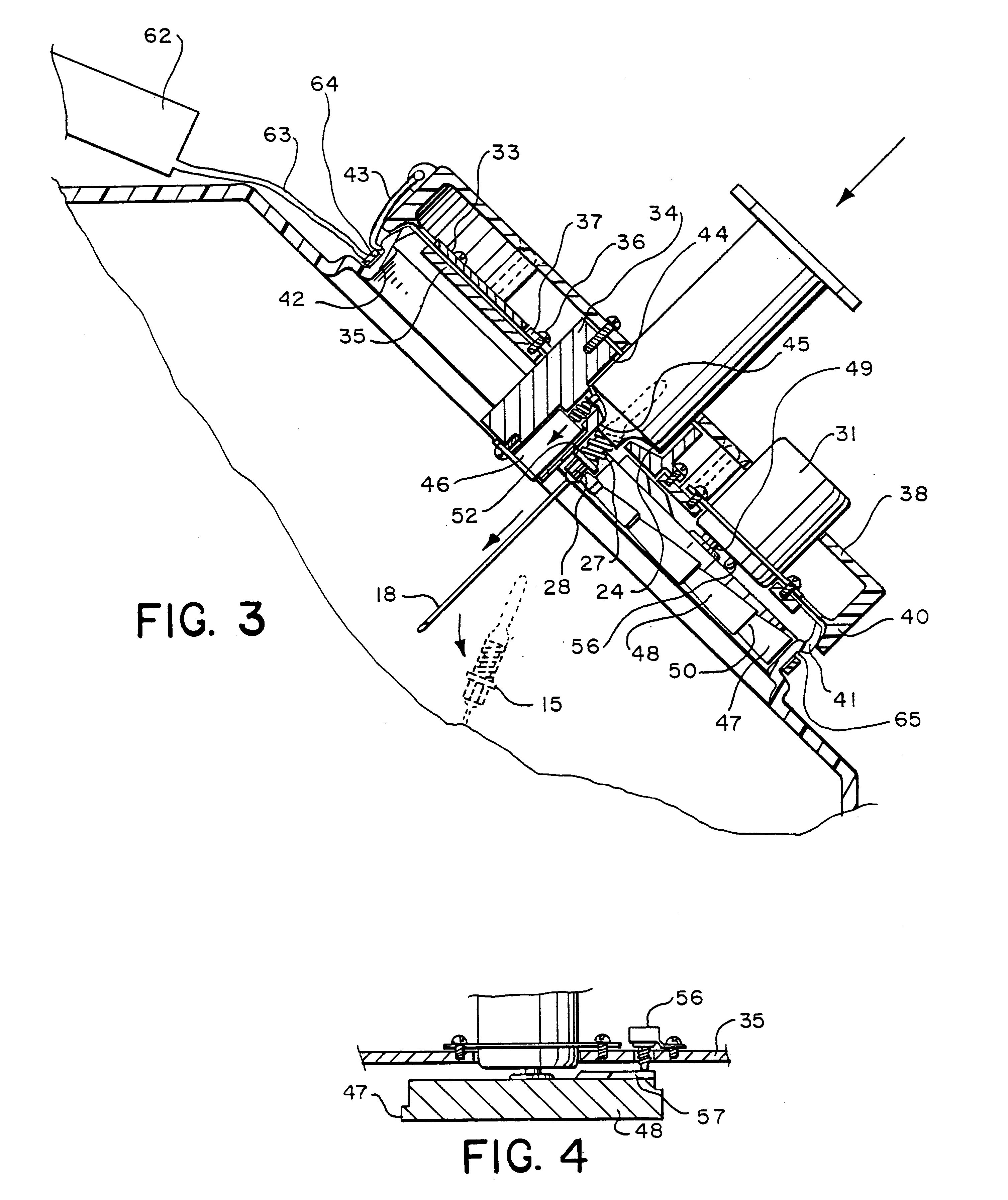 Cooperative medical sampling and needle removal devices