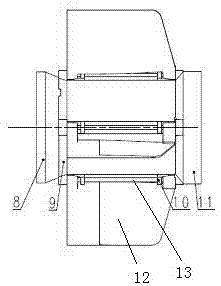 Device and method for testing expanding characteristic of empennage based on air cannon device