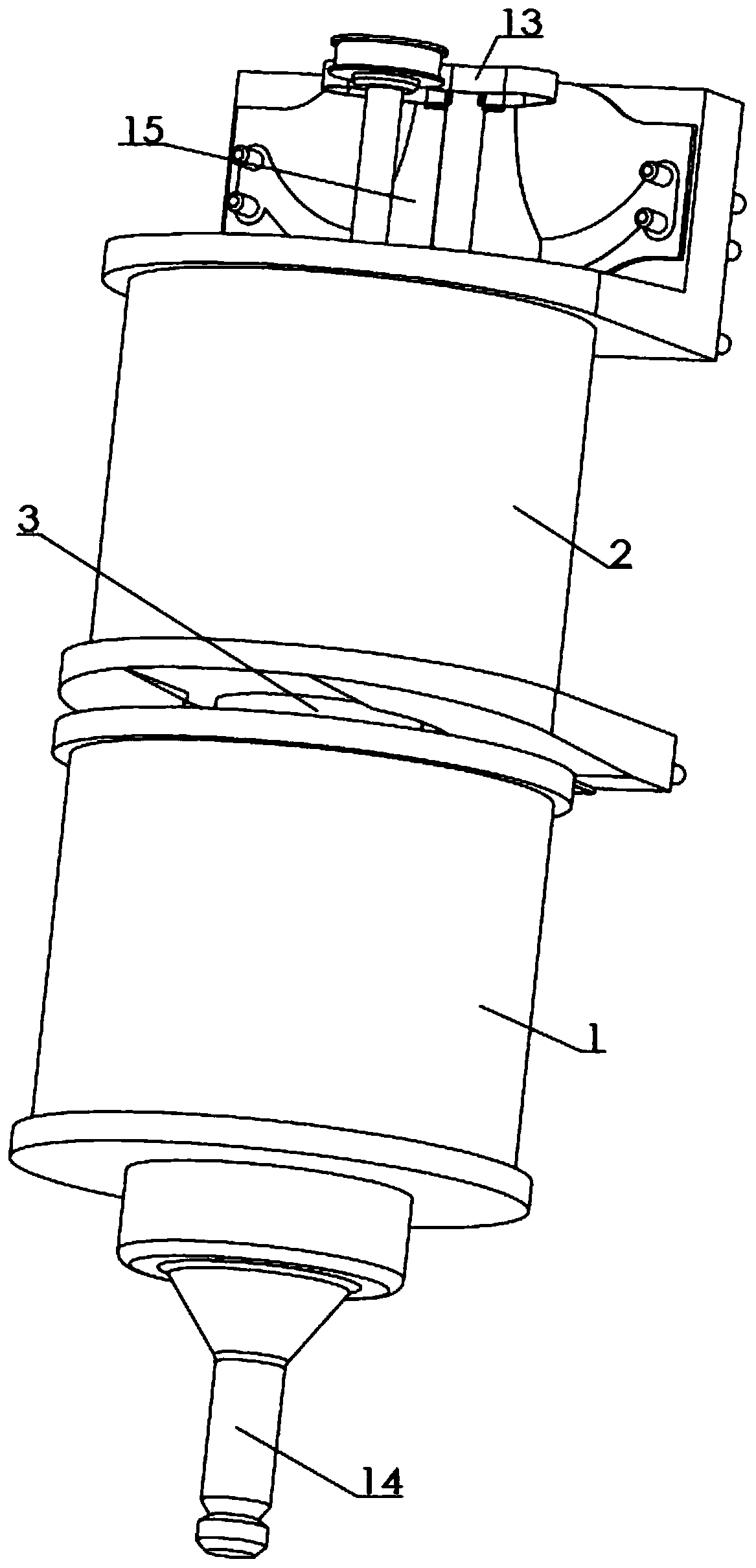 Electromagnetic valve drive component for pharmaceutical equipment and electromagnetic valve