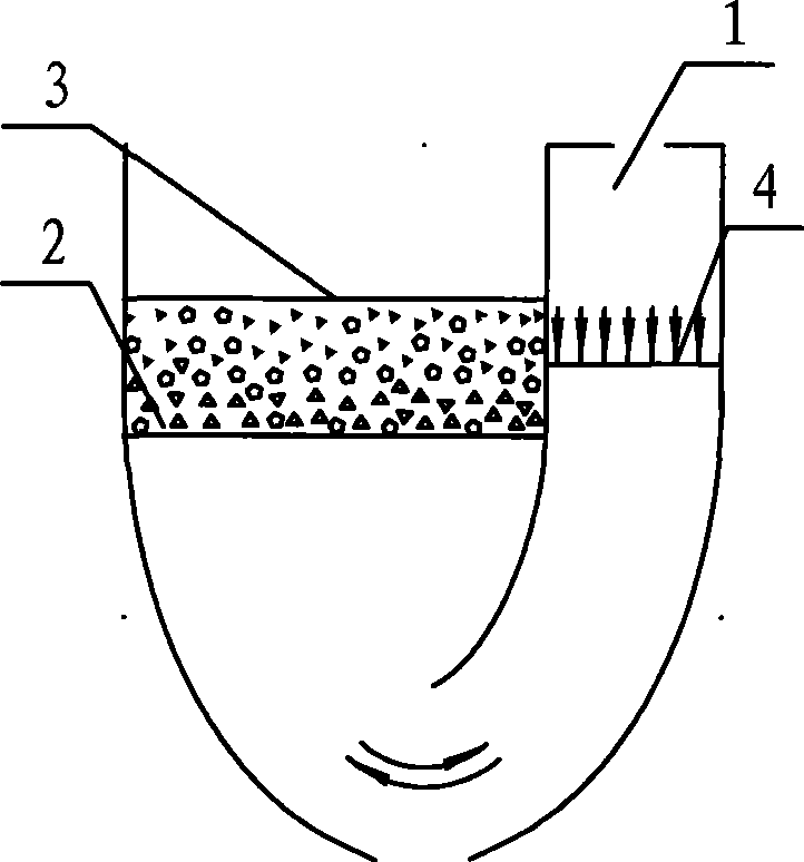 Air-chamber jigger and coal separation method thereof