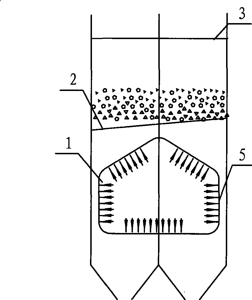 Air-chamber jigger and coal separation method thereof