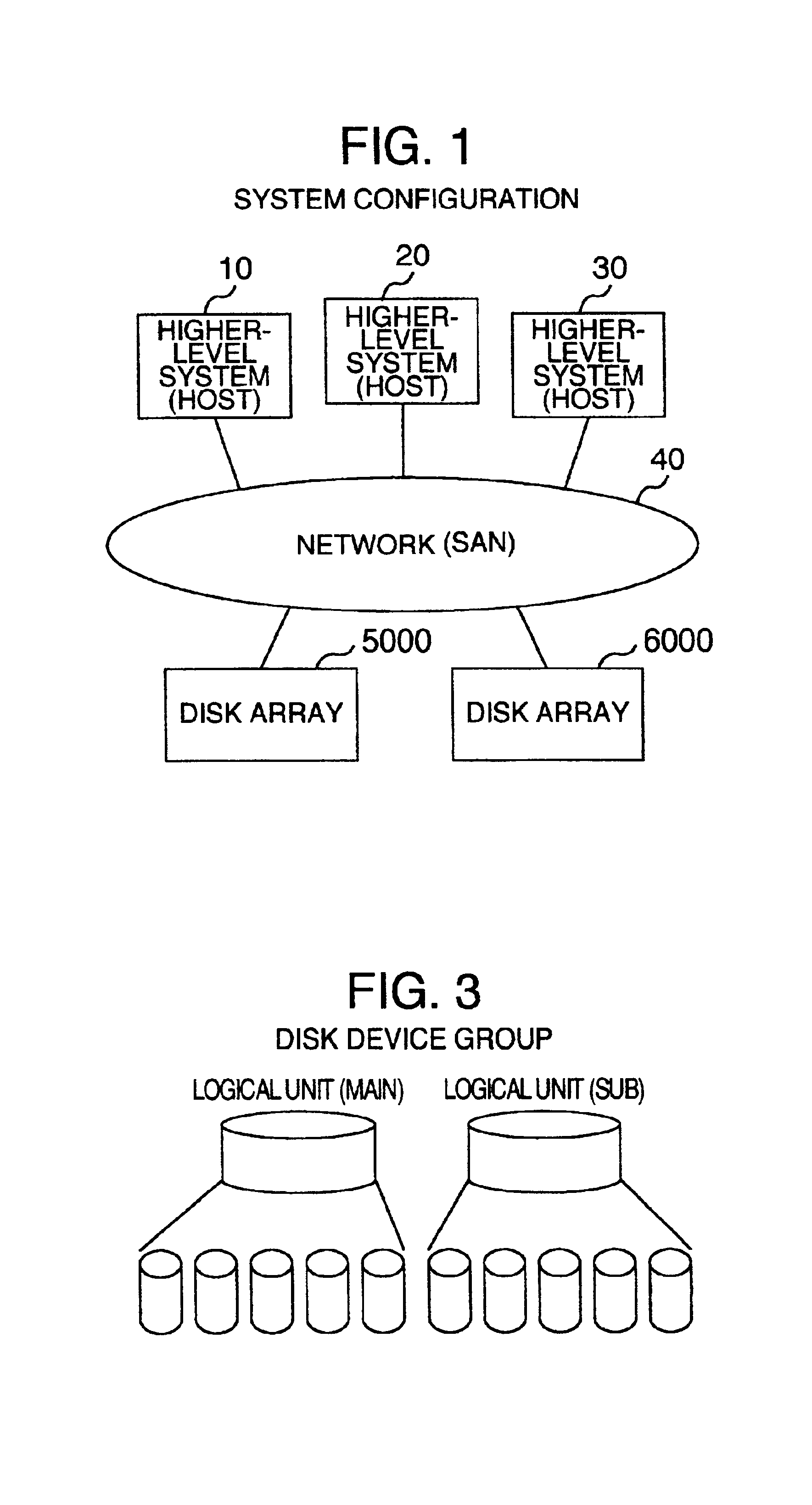 Storage subsystem that connects fiber channel and supports online backup