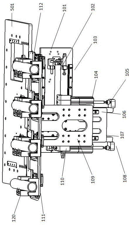 Automatic drilling device for cylinder barrels of hydraulic cylinders