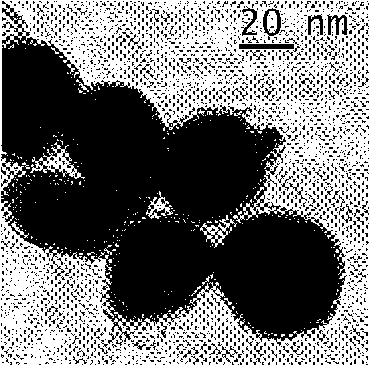 Preparation method of high-graphitized nanometer carbon material