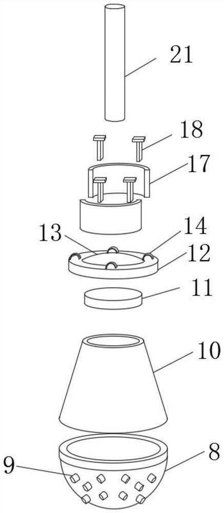 A soilless cultivation device with automatic spraying function