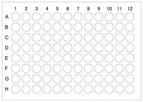 Plate-type immunofluorescence kit for detecting group reactive antibodies and preparation method of plate-type immunofluorescence kit