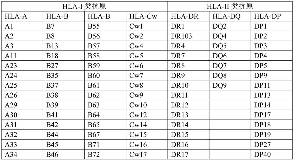 Plate-type immunofluorescence kit for detecting group reactive antibodies and preparation method of plate-type immunofluorescence kit