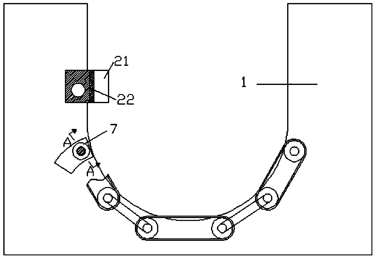 Steel bar film wrapping equipment