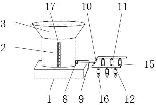 Root-system trickle irrigation device for agricultural plantation