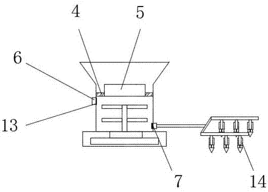 Root-system trickle irrigation device for agricultural plantation