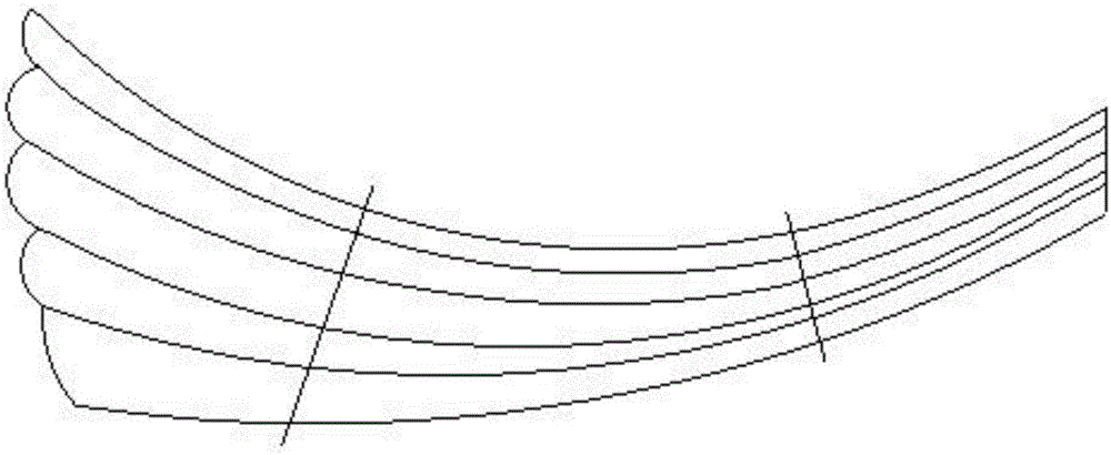 Historic building timber member imitating method