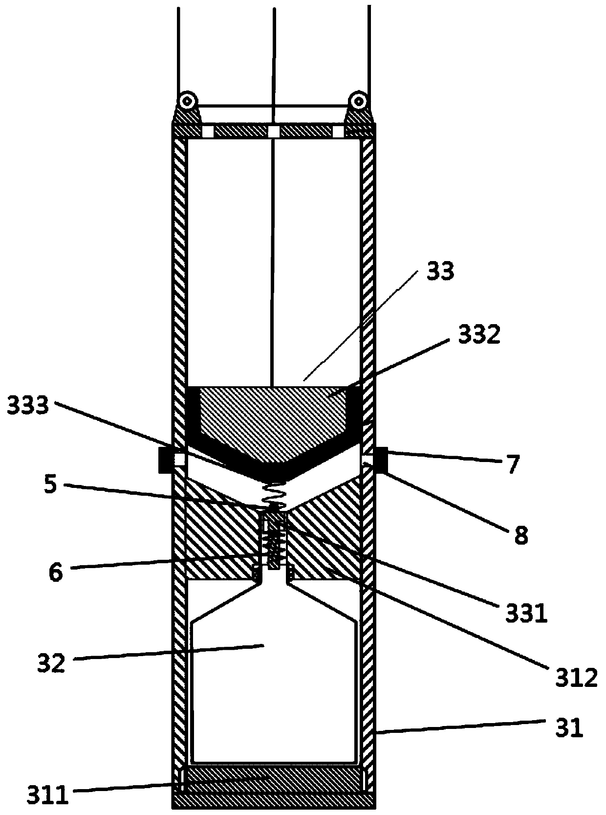 High-fidelity depthkeeping water sample acquisition device