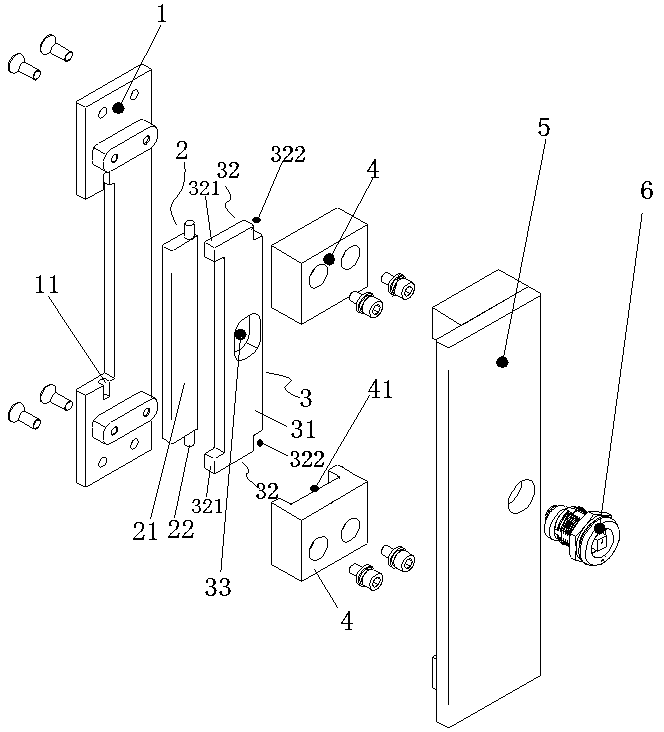 An unlocking device and access door thereof