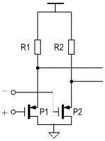 Common Mode Level Reset Circuit for Differential Signals