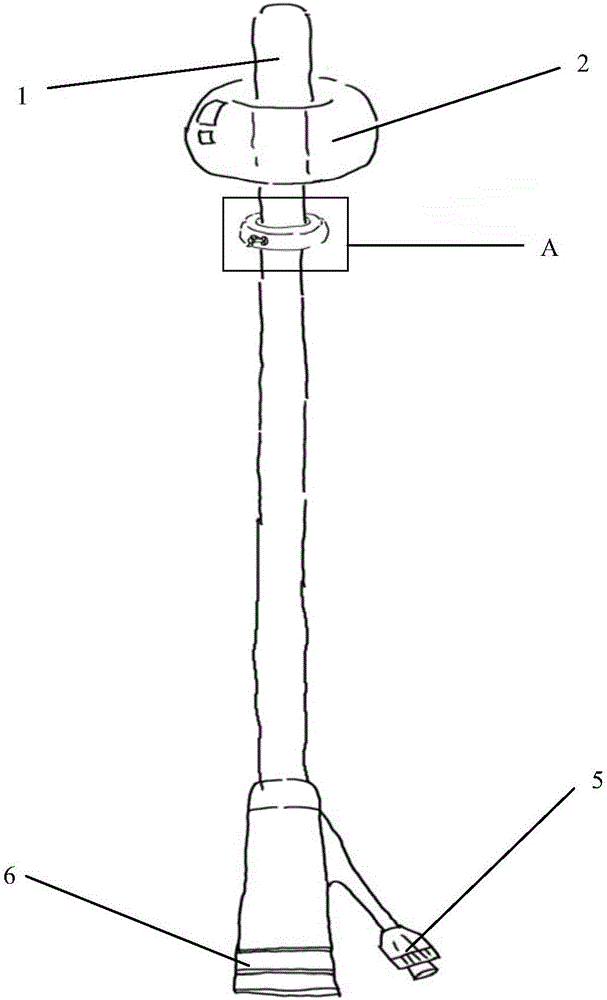 Male indwelling urethral catheterization device