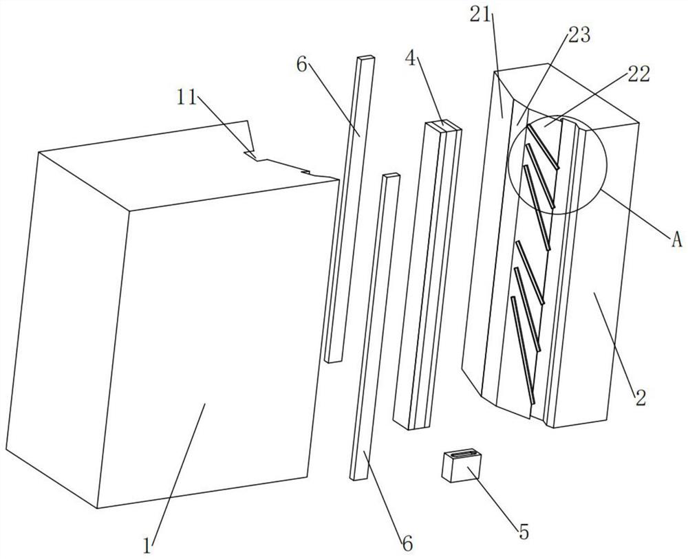 Fabricated building wall and fabricated building