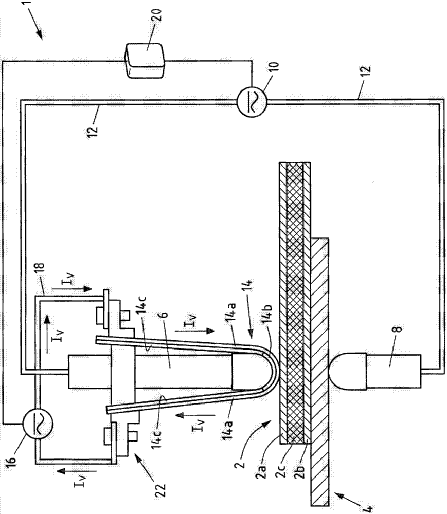 Method and device for resistance welding stell sandwich sheets