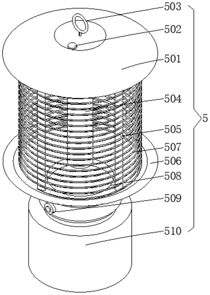 Control device and method for controlling diseases and insect pests in tea garden planting by using green control technology