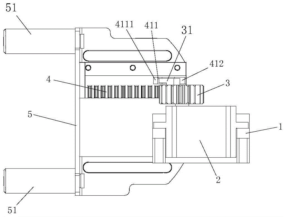 An in-line door lock with anti-reverse function of lock cylinder