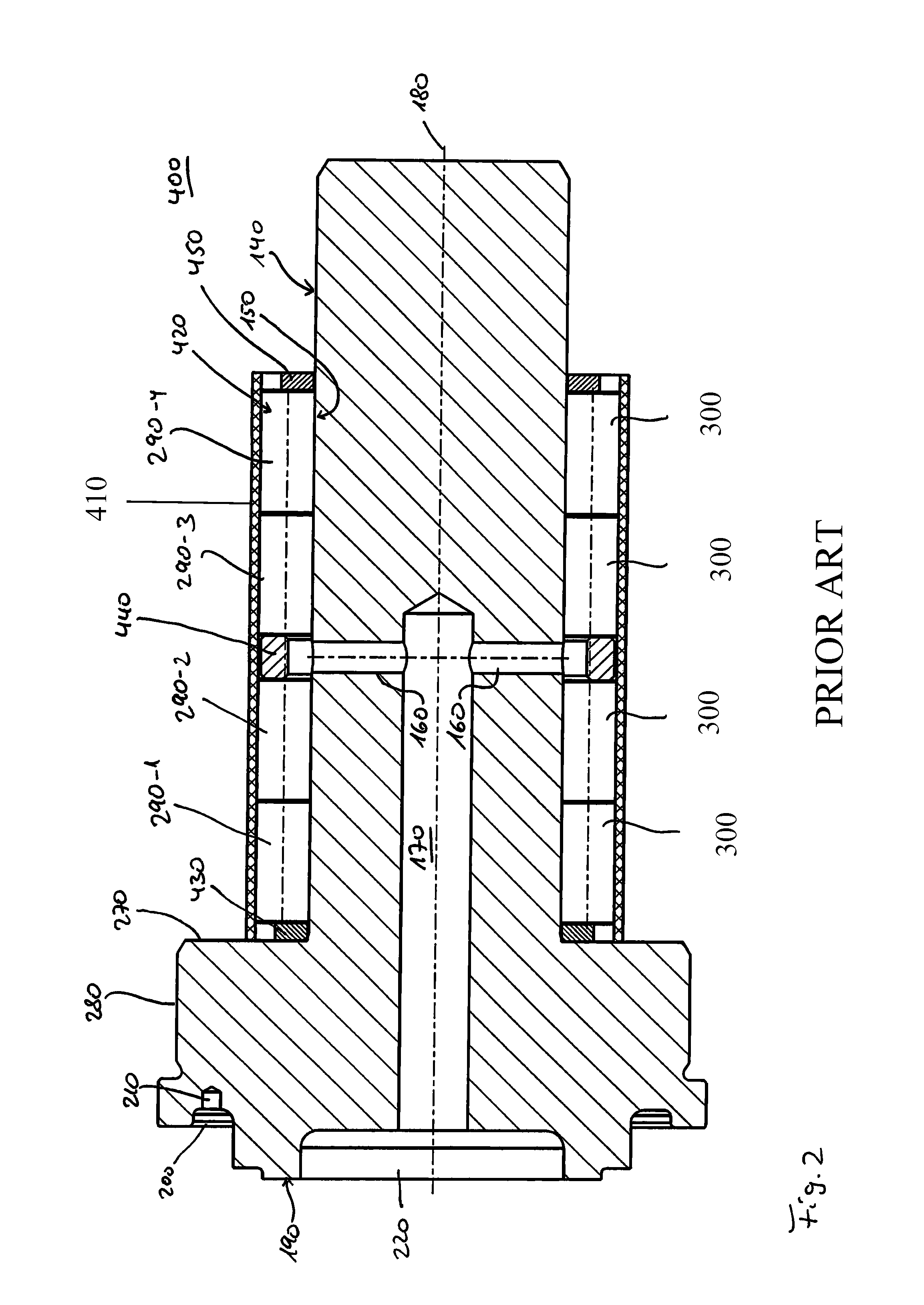 Pin for guiding a gear wheel, and planetary transmission containing the same