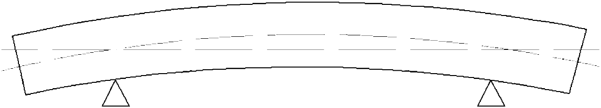 Rotor structure for center ladder hole