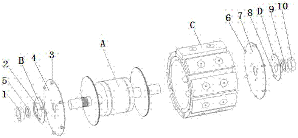 A pressing roller with radially stretchable pressing roller sheets