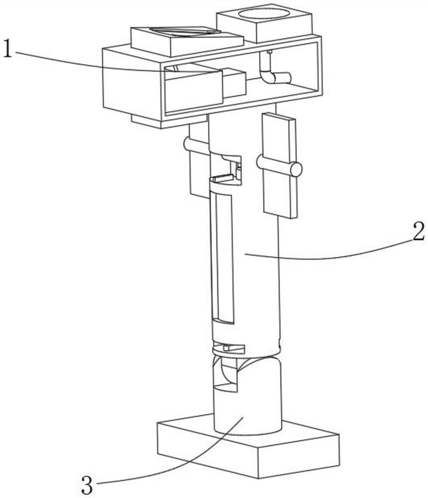 5G intelligent street lamp with self-cleaning function